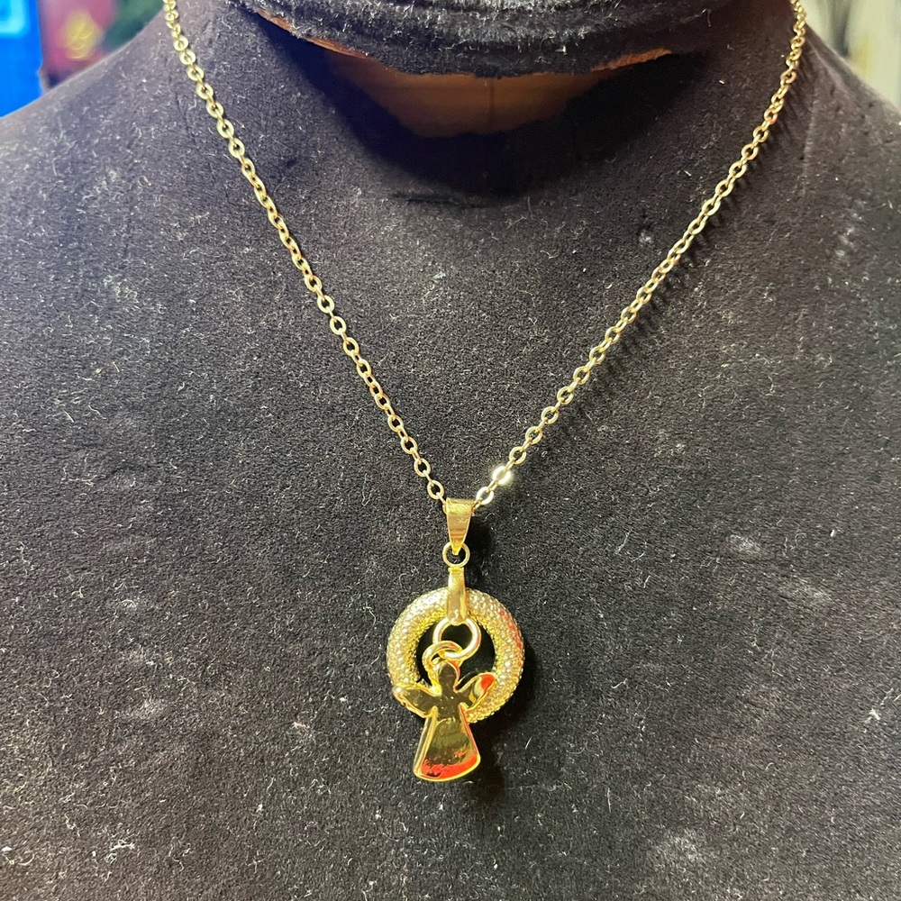 Nice necklace.